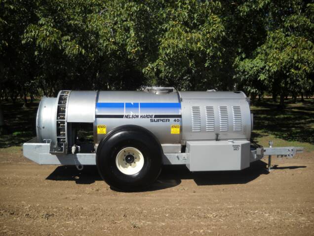 140HP diesel with 40" Dia. 16-blade fan